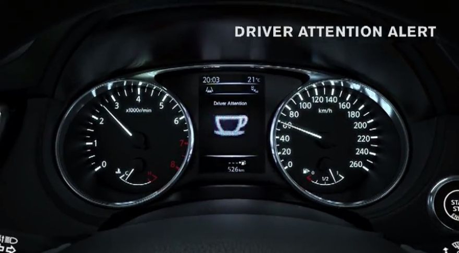 Nissan Safety Shield — система контроля усталости водителя