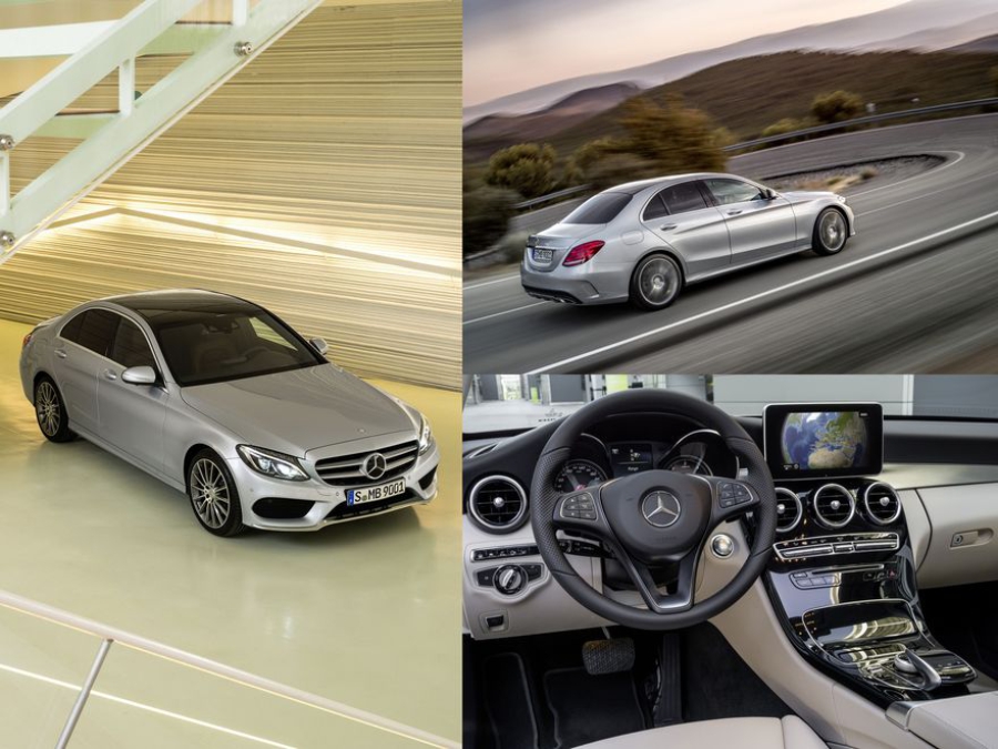 15 главных автоновинок 2014 года в Украине, коллаж Mercedes-Benz C-Class