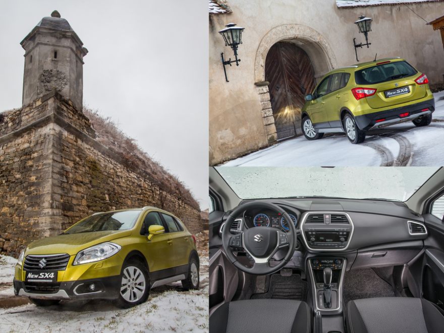 15 главных автоновинок 2014 года в Украине, коллаж Suzuki SX4